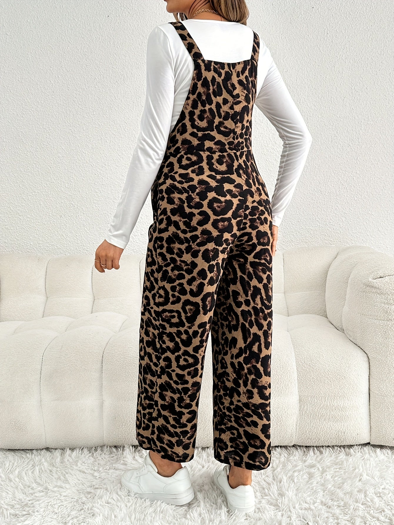 MaternEase – Combinaison de Grossesse Femme Ample à Taille Haute, Style Chic by LSDLBoutique.ch