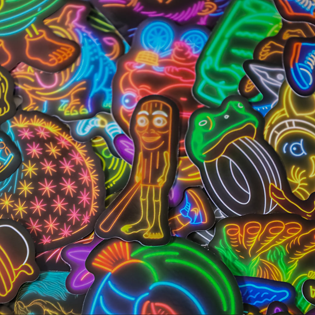 Stickers Cartoon 50pcs ou 250pcs – Effet Néon Italian Brainrot - Roblox by LSDLBoutique.ch