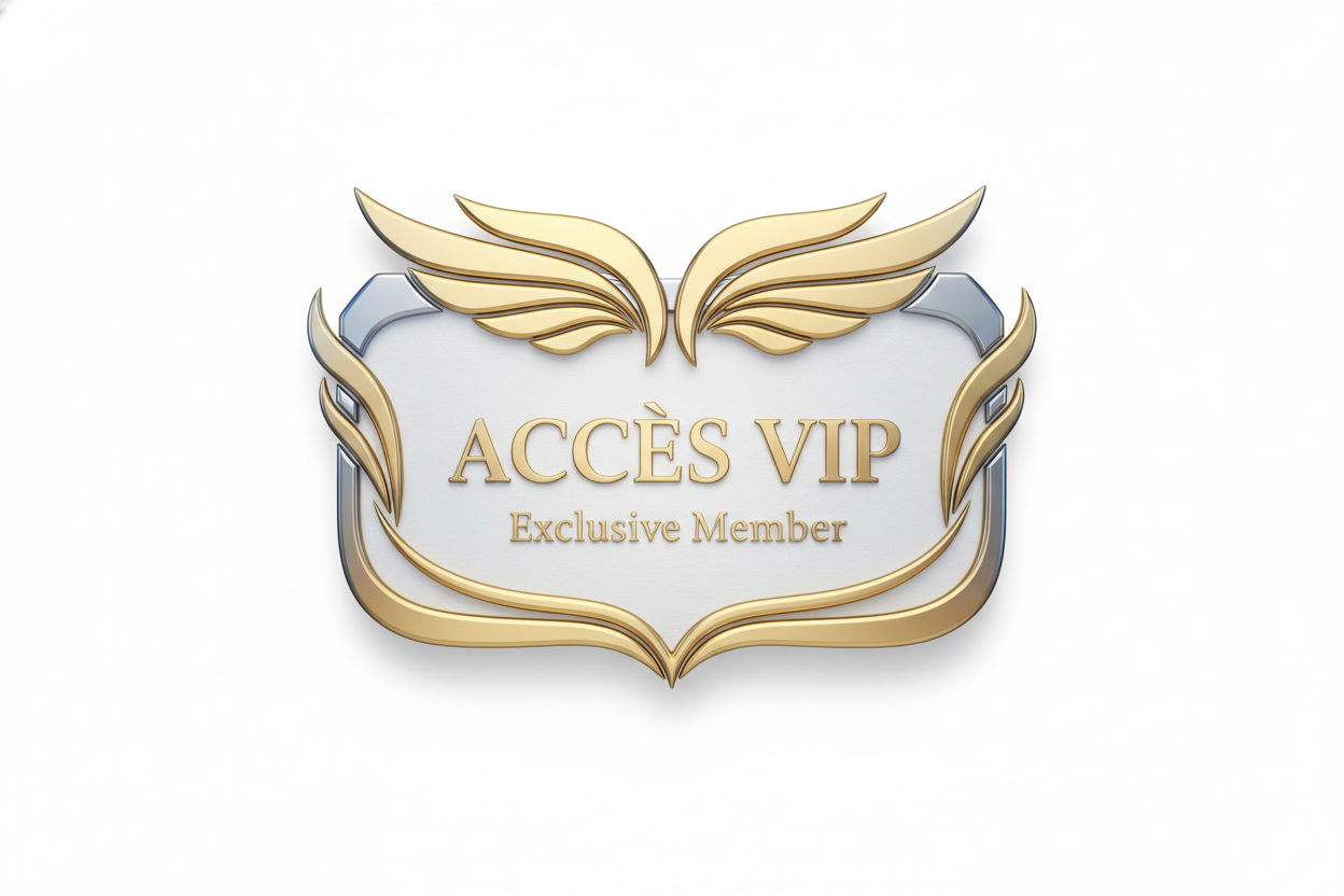 Accès VIP fond blanc