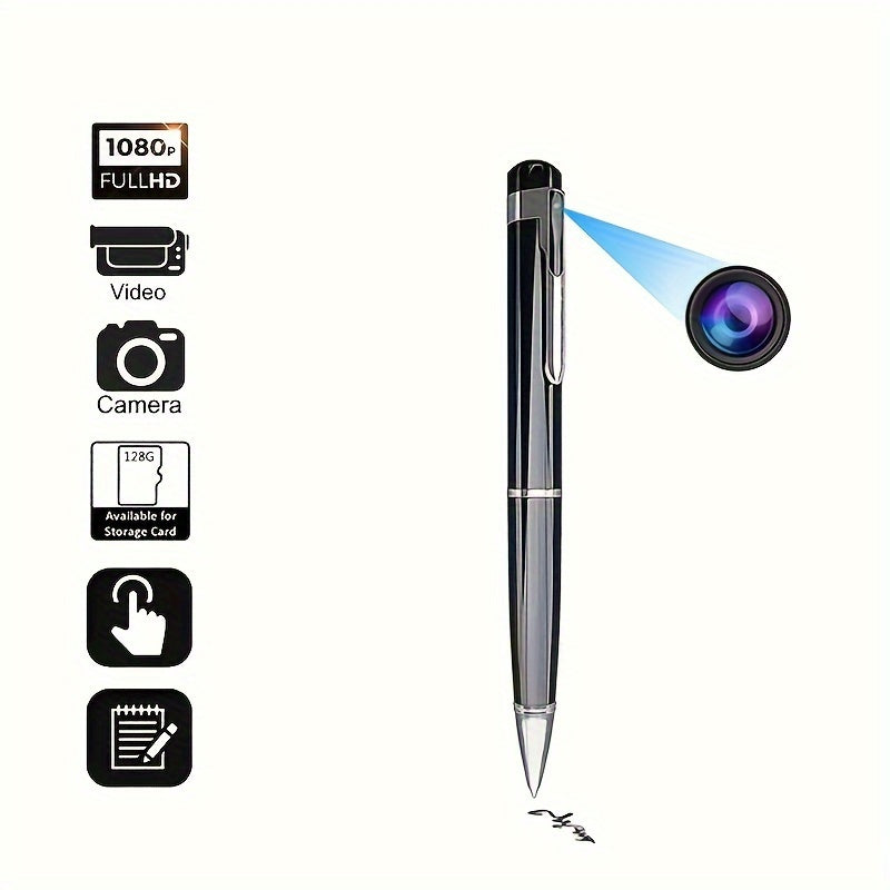 SpyPen – Stylo Caméra HD Portable avec Mémoire Intégrée 32Go by LSDLBoutique.ch