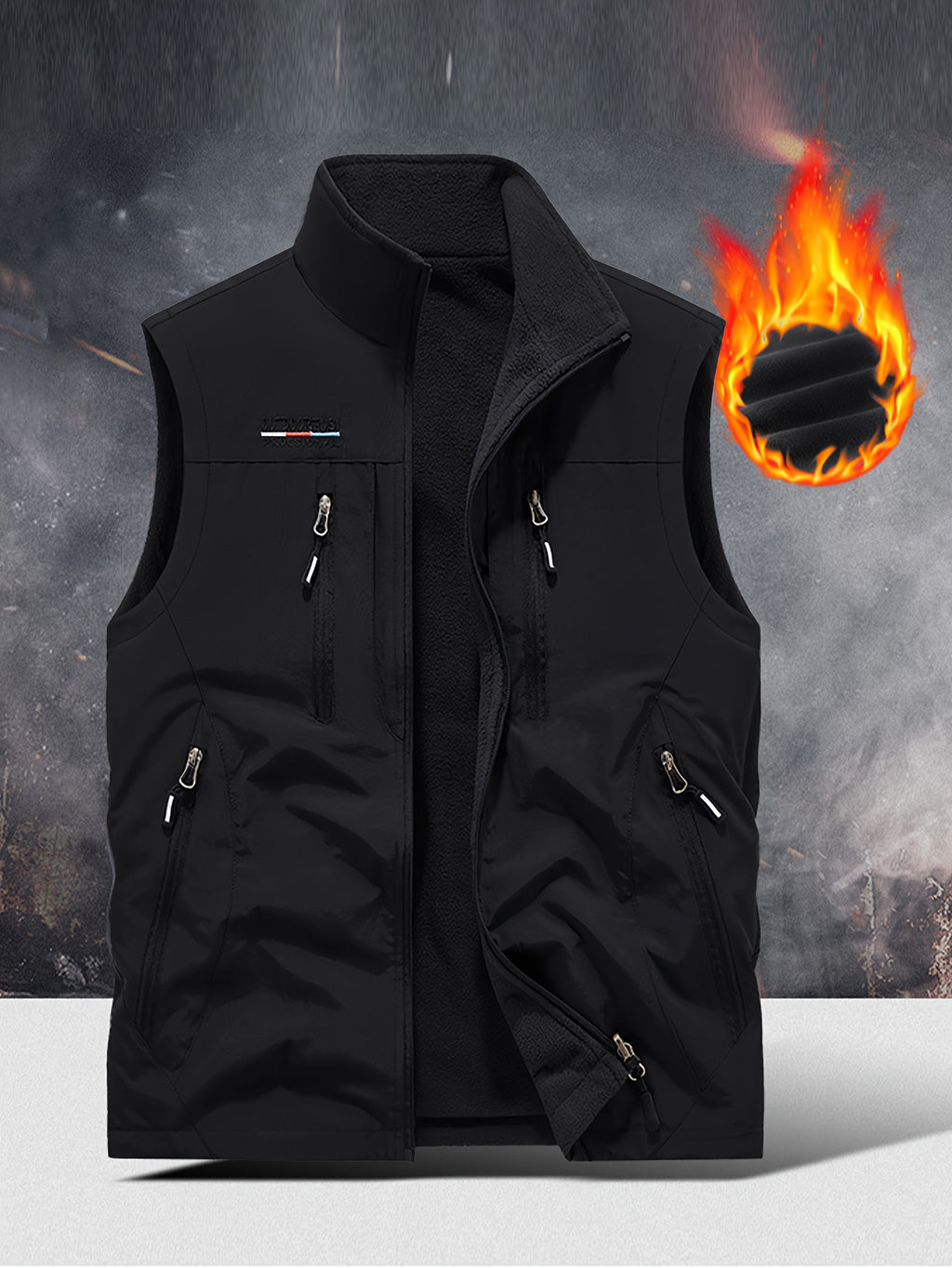 NordTrail – Gilet Réversible Homme Multi-Poches, Coupe Regular by LSDLBoutique.ch