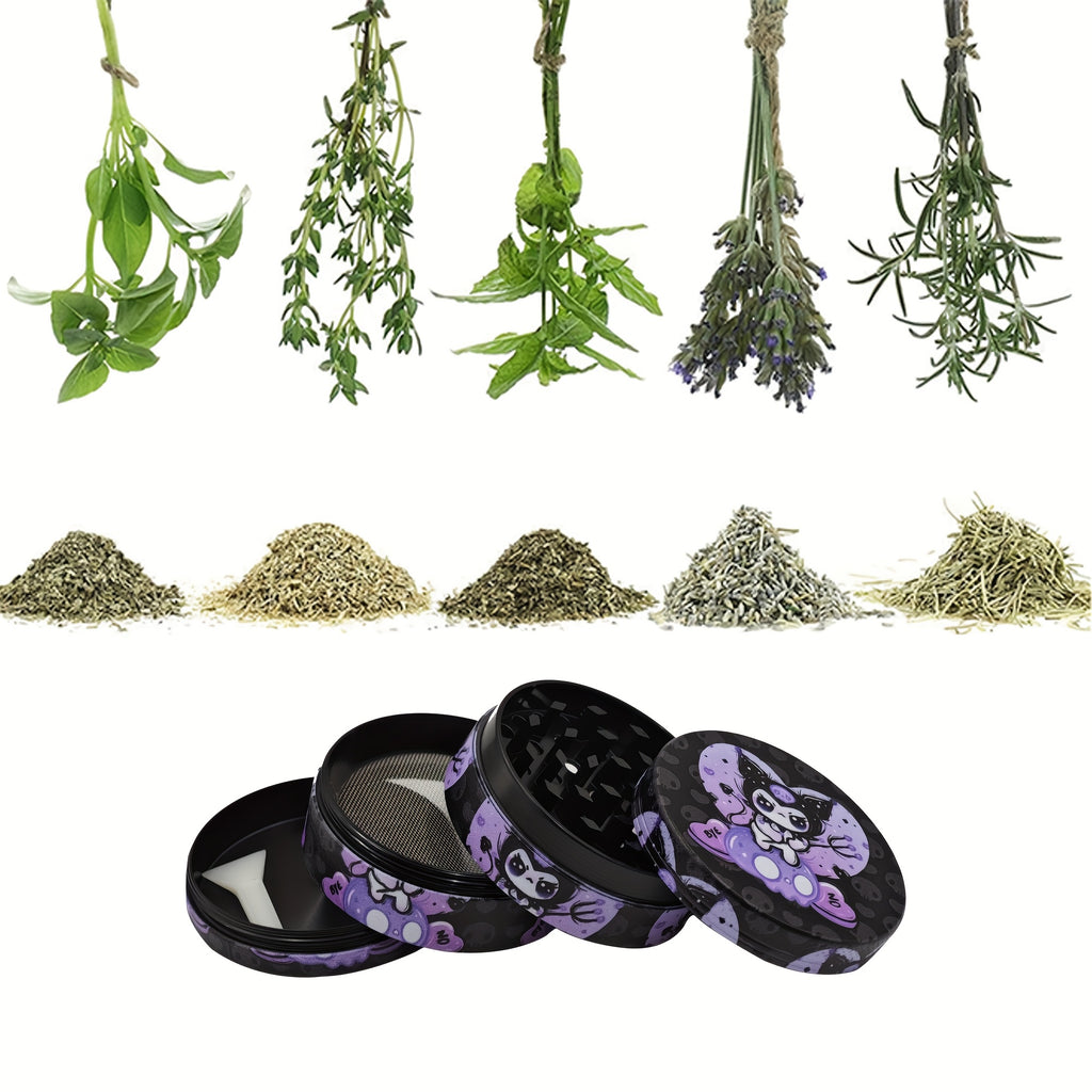 Grinder Kuromi 4 Couches Zinc Alliage Thème Anime by LSDLBoutique.ch