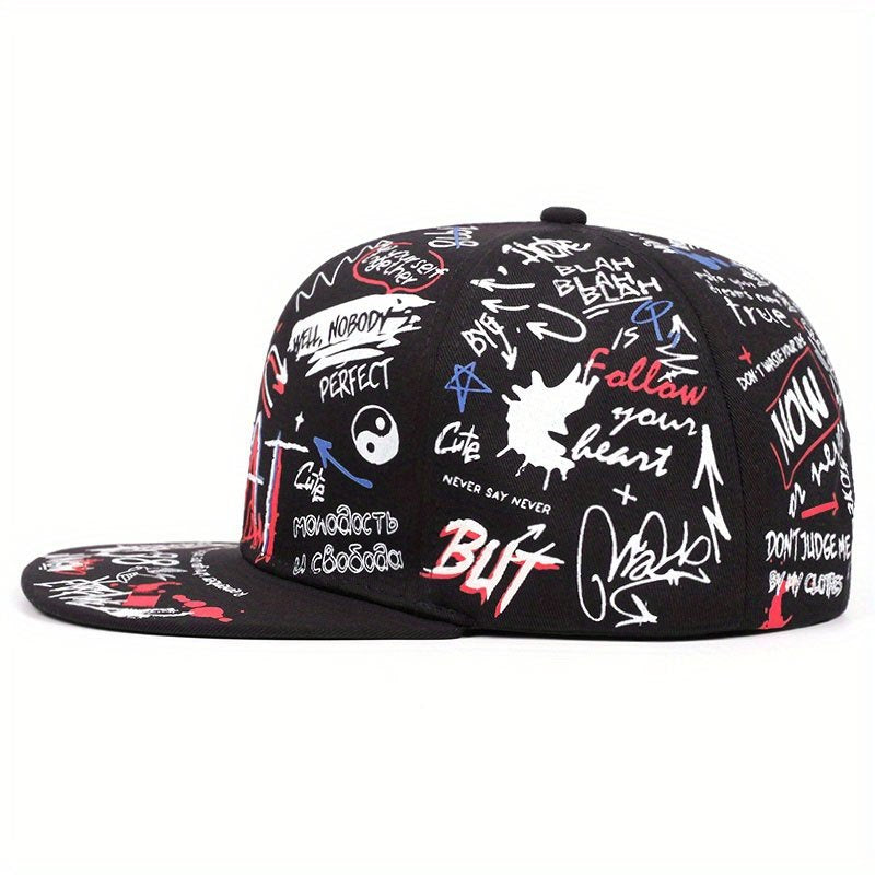 Ensemble Streetwear Deux Pièces Casquette Hip Hop Avec Broderie Soignée Et Collier Décoratif Pour Look Urbain Moderne by LSDLBoutique.ch