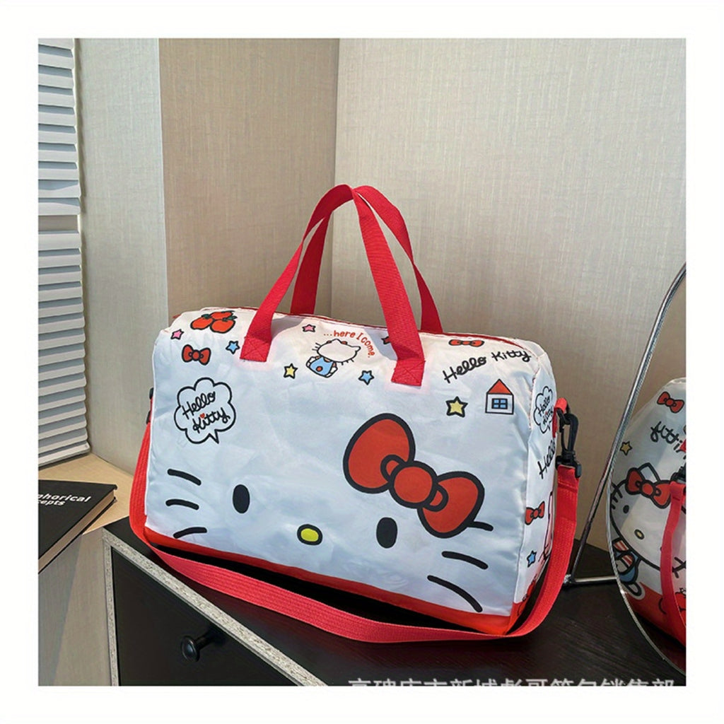 Sanrio Sac de Voyage Pliable Grande Capacité pour Voyageurs Modernes Léger et Résistant avec Compartiments Pratiques by LSDLBoutique.ch