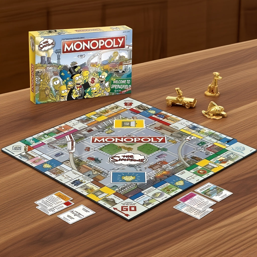 Monopoly Simpsons – Le Jeu Culte en Version Springfield by LSDLBoutique.ch