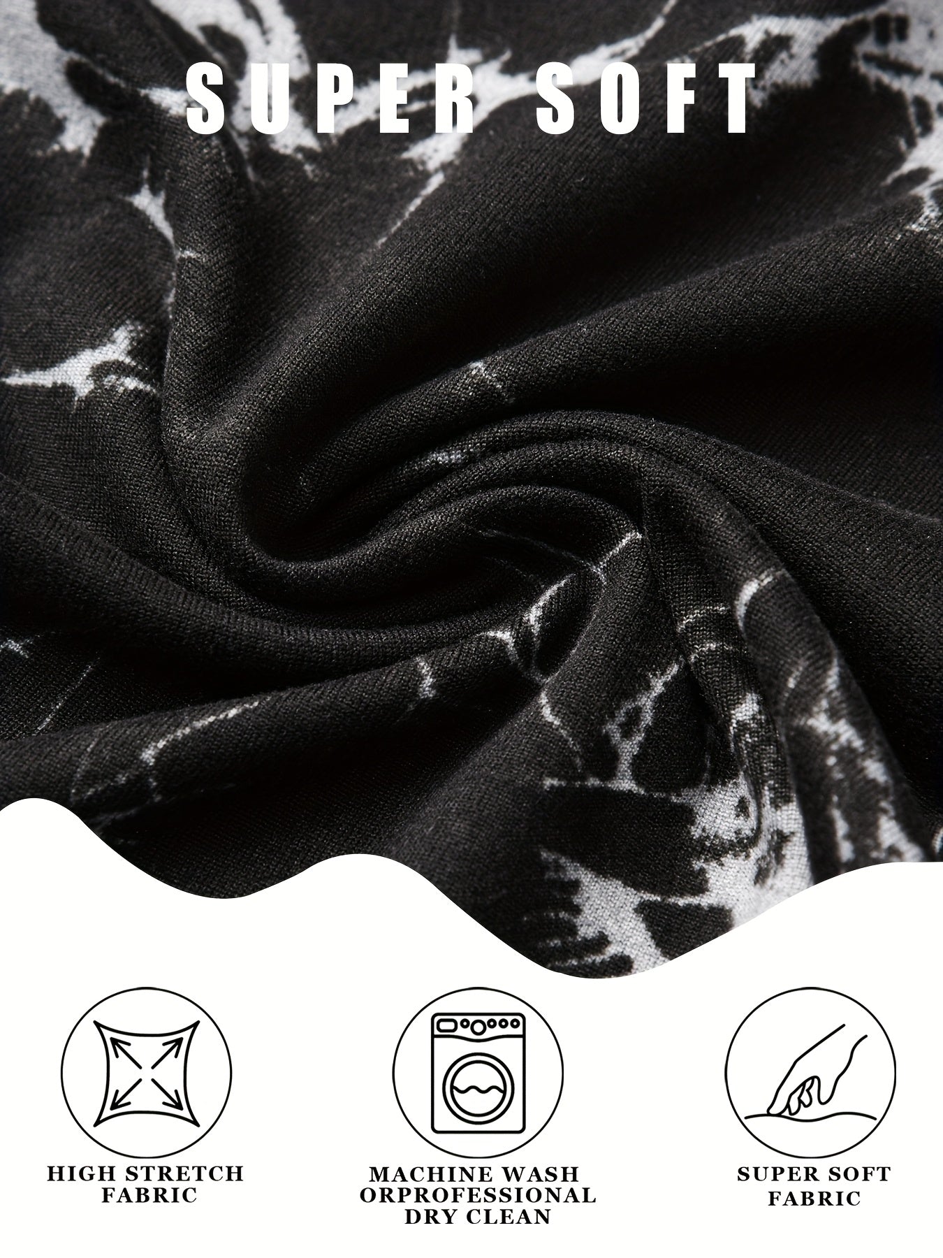 Lot De 3 Leggings Femme Taille Haute Avec Contrôle Du Ventre Imprimé Tie Dye Poches Stretch Opaques by LSDLBoutique.ch