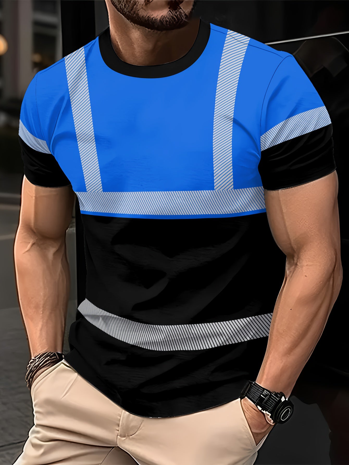 WorkPro – Lot de 3 T-Shirts de Travail Homme Respirants, Manches Courtes by LSDLBoutique.ch