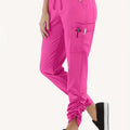 Pantalon de Travail Femme Rose Fuchsia – Taille Élastique et Cordon by LSDLBoutique.ch