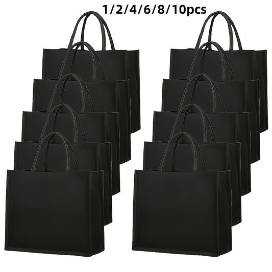 HempElegance – Sac à Main Noir en Chanvre avec Anses Fixes by LSDLBoutique.ch