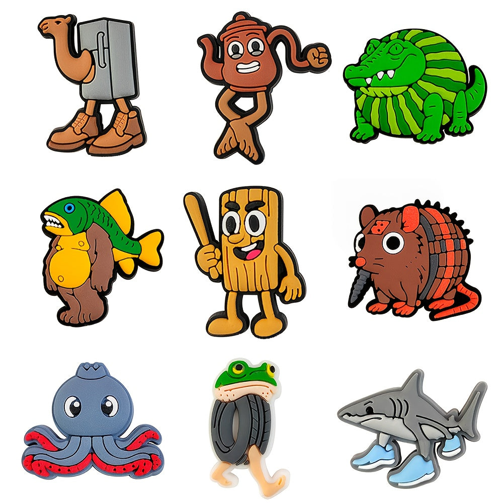 Coffret 16 Charms DIY – Design Italian Brainrot - Roblox by LSDLBoutique.ch