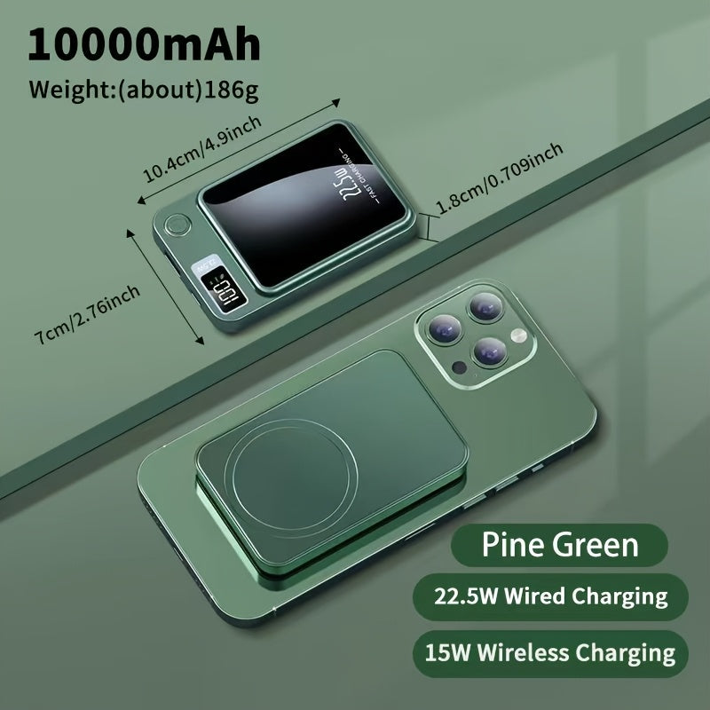 Batterie Externe Magnétique Pour iPhone 12 À 16 Power Bank Charge Magnétique Fiable Et Portable by LSDLBoutique.ch