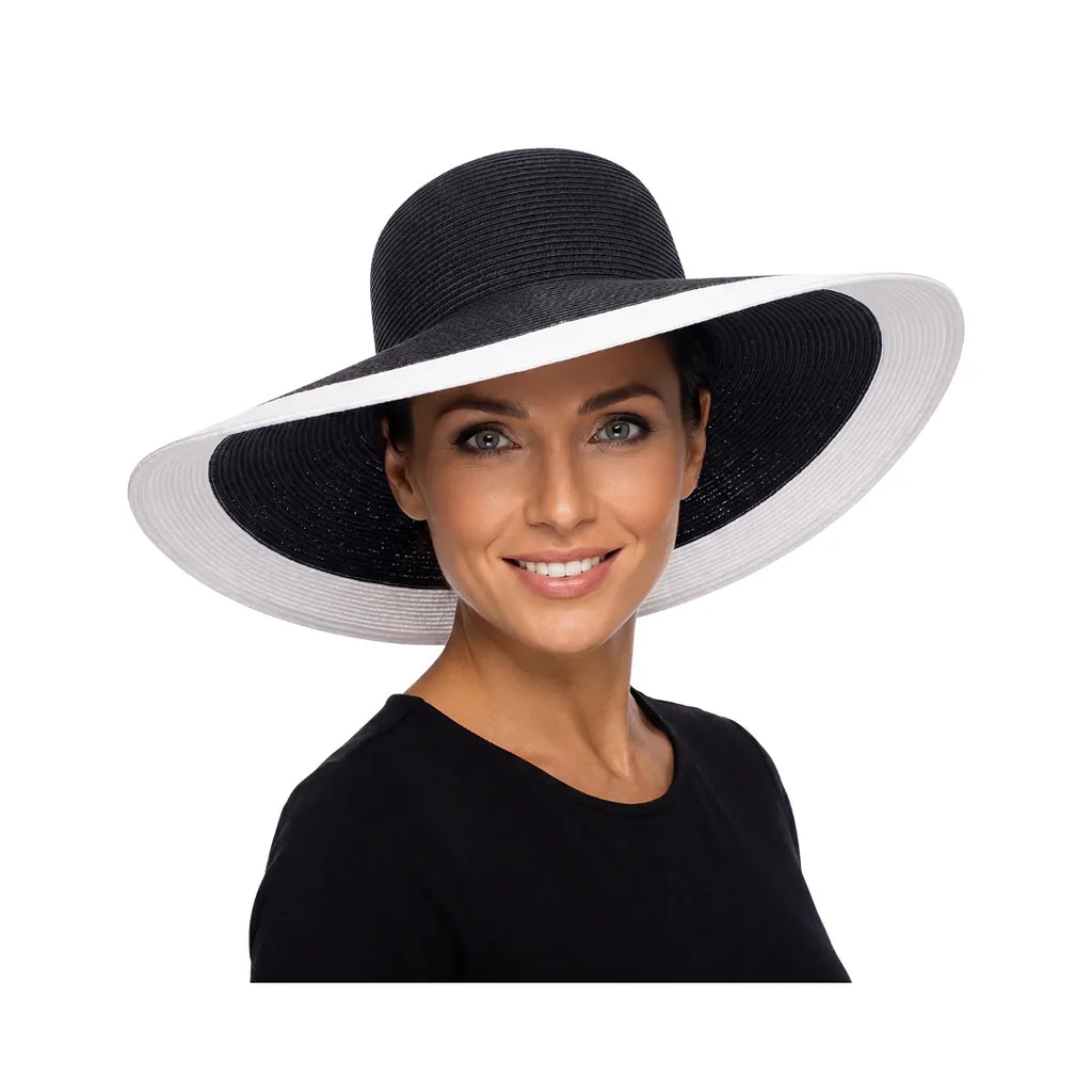 Chapeau de paille pliable à large bord – Lawliet A330