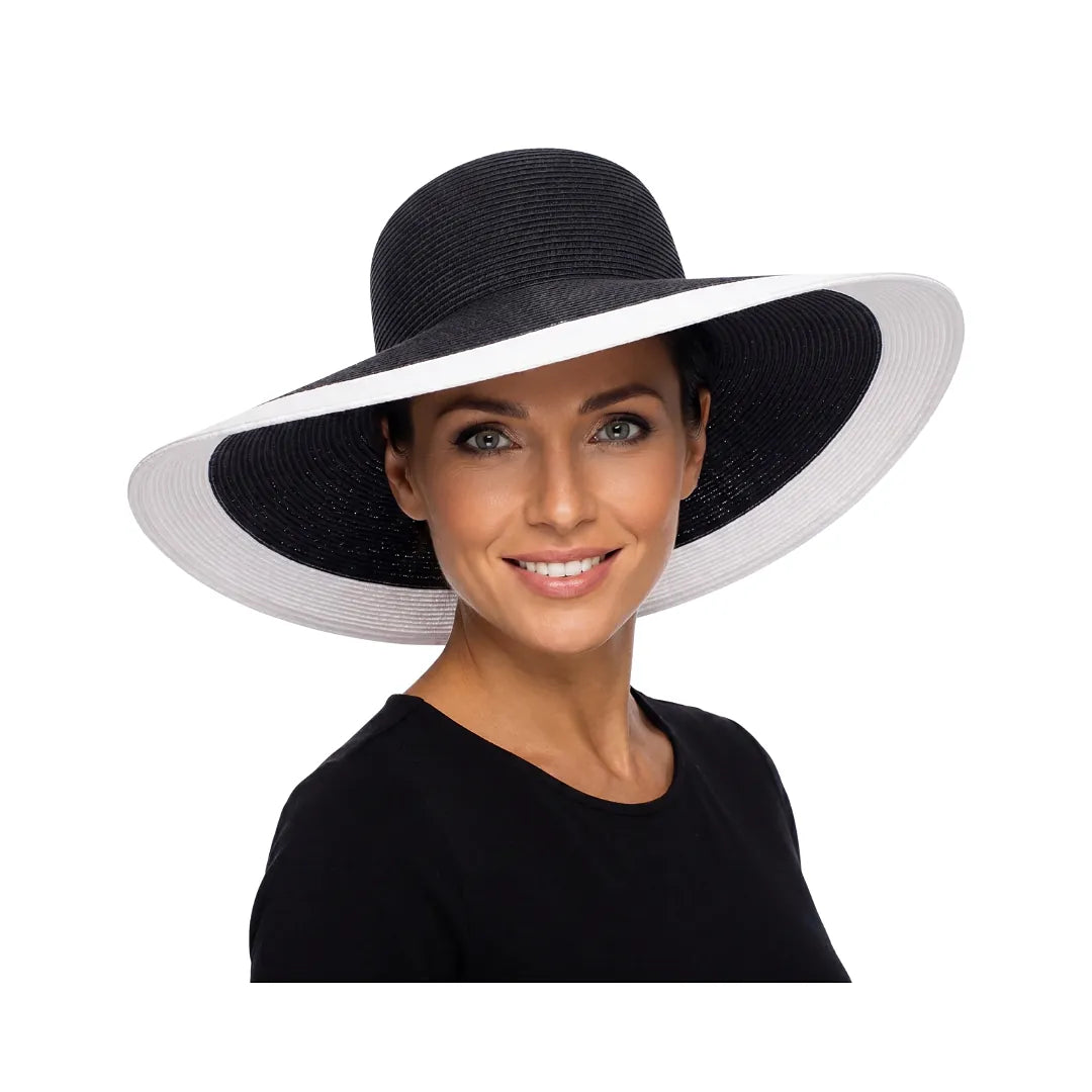 Chapeau de paille pliable à large bord – Lawliet A330
