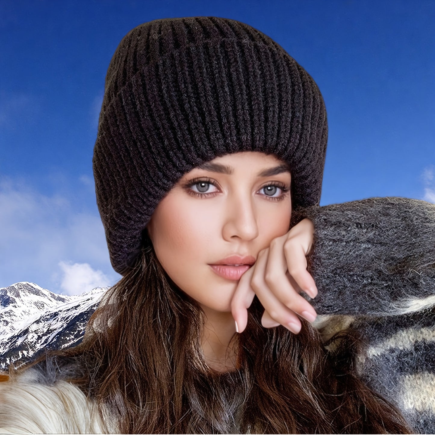 Bonnet Hiver Unisexe 7 Couleurs Maille Jacquard Chaud Respirant Savoir Faire Authentique Conçu Pour Toutes Morphologies by LSDLBoutique.ch