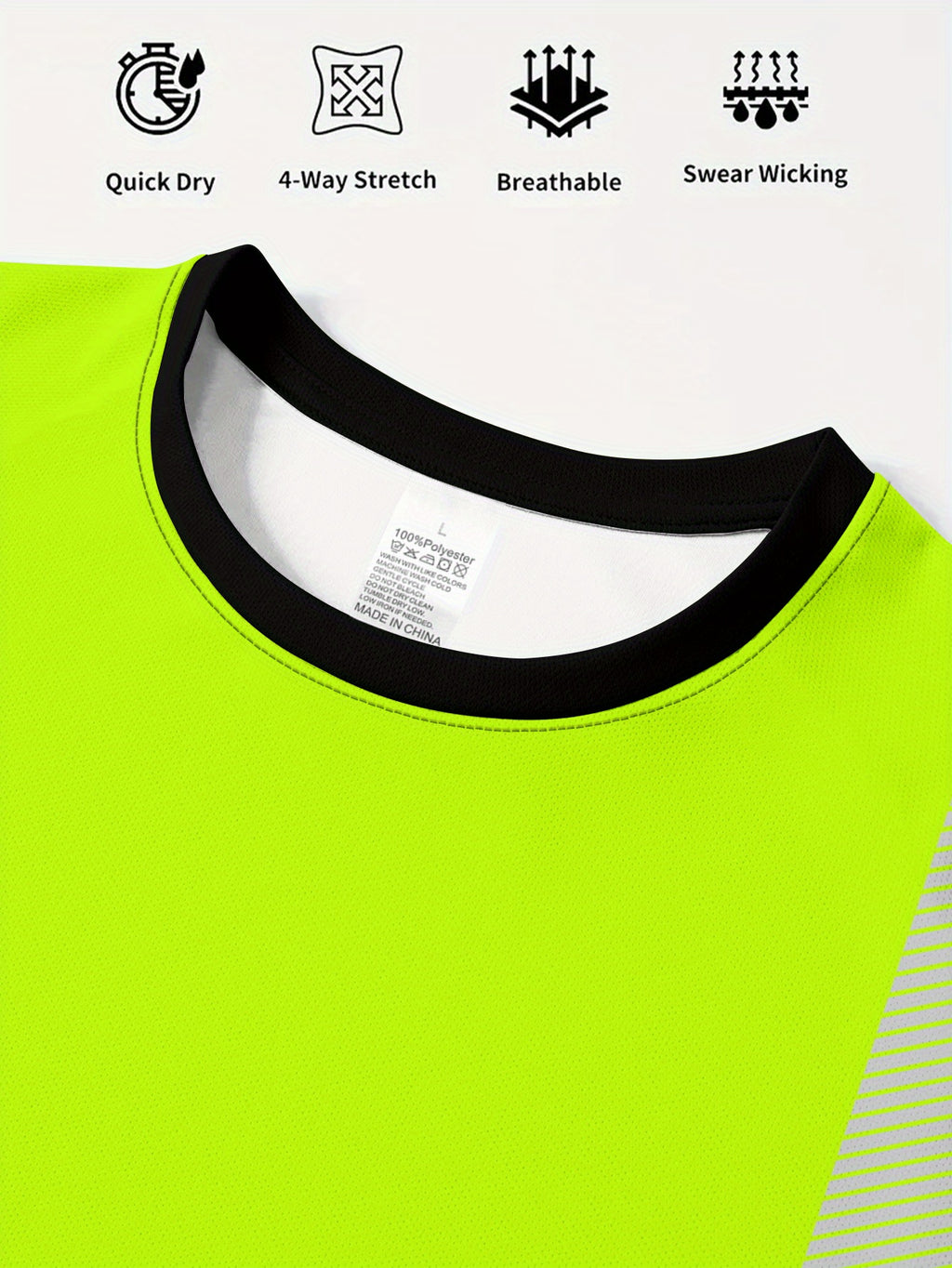 WorkPro – Lot de 3 T-Shirts de Travail Homme Respirants, Manches Courtes by LSDLBoutique.ch