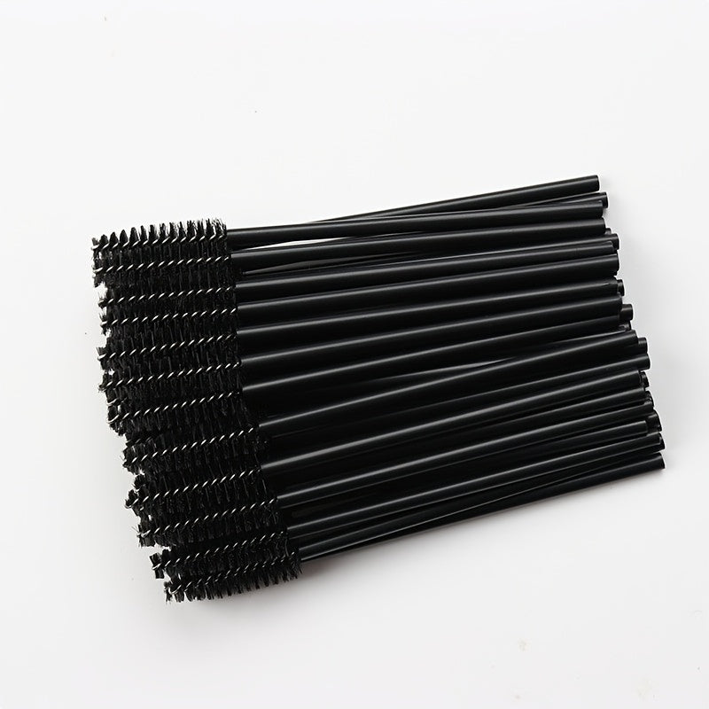 Brosses Cils & Sourcils Jetables – Lot de 25 Pièces Professionnelles