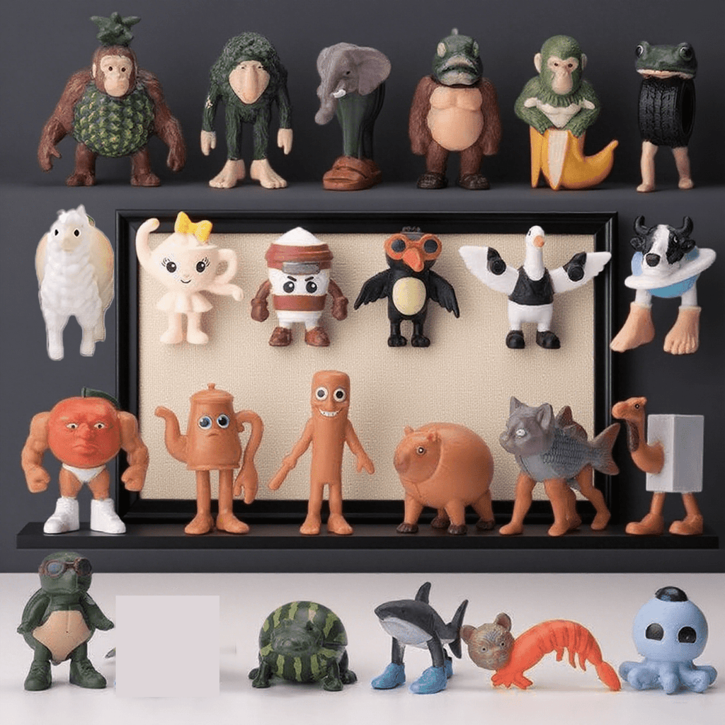 Set 24 Figurines Animaux Brainrot – Collection Tung Sahur by LSDLBoutique.ch