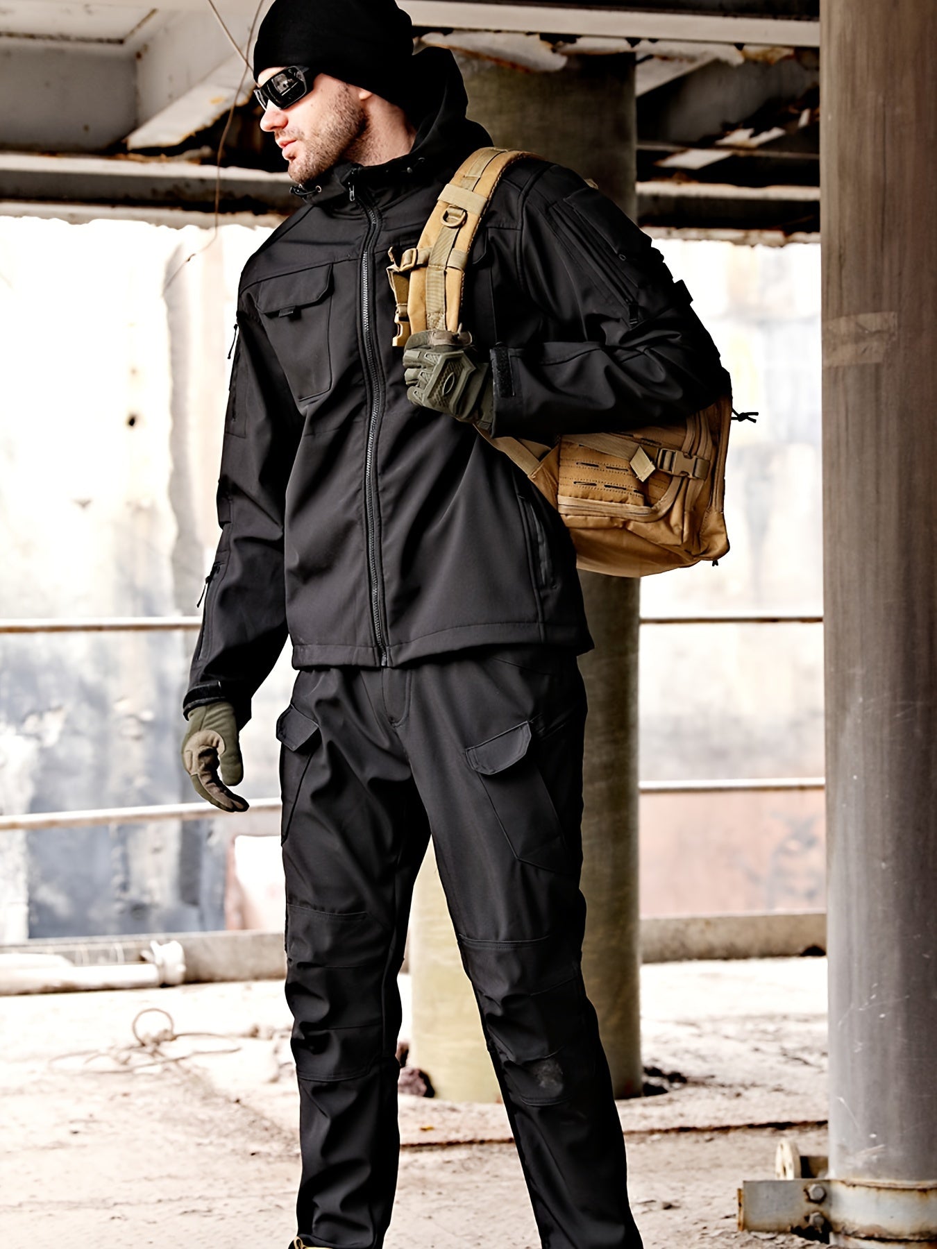 NordShield – Ensemble Homme Hiver Softshell Doublé Polaire, Veste & Pantalon by LSDLBoutique.ch