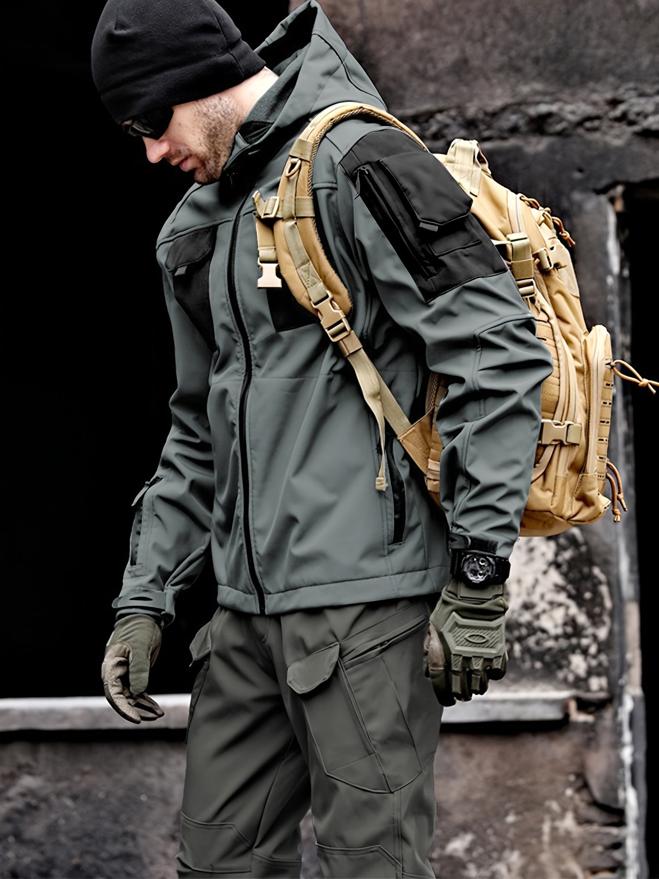 NordShield – Ensemble Homme Hiver Softshell Doublé Polaire, Veste & Pantalon by LSDLBoutique.ch