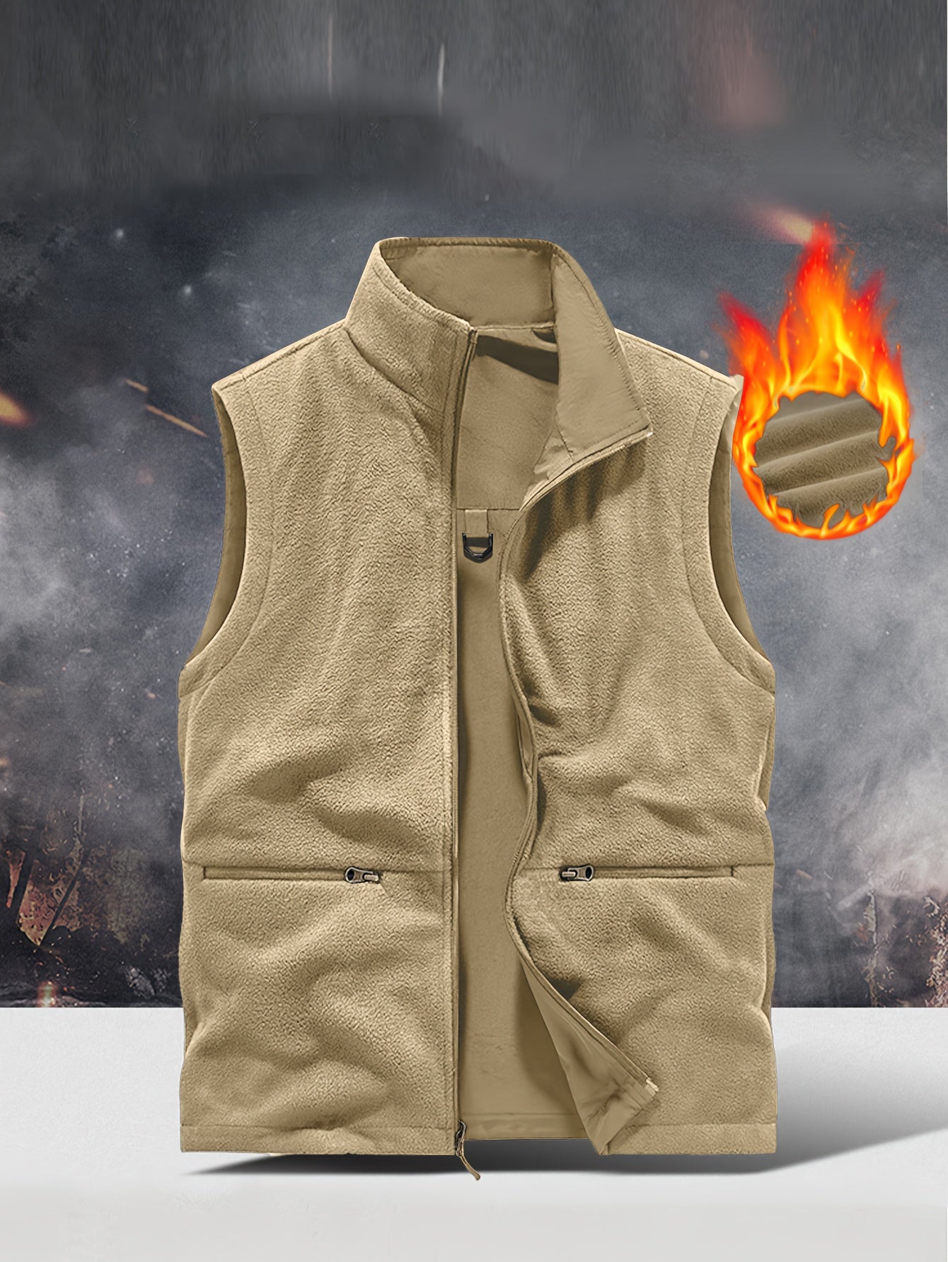 NordTrail – Gilet Réversible Homme Multi-Poches, Coupe Regular by LSDLBoutique.ch