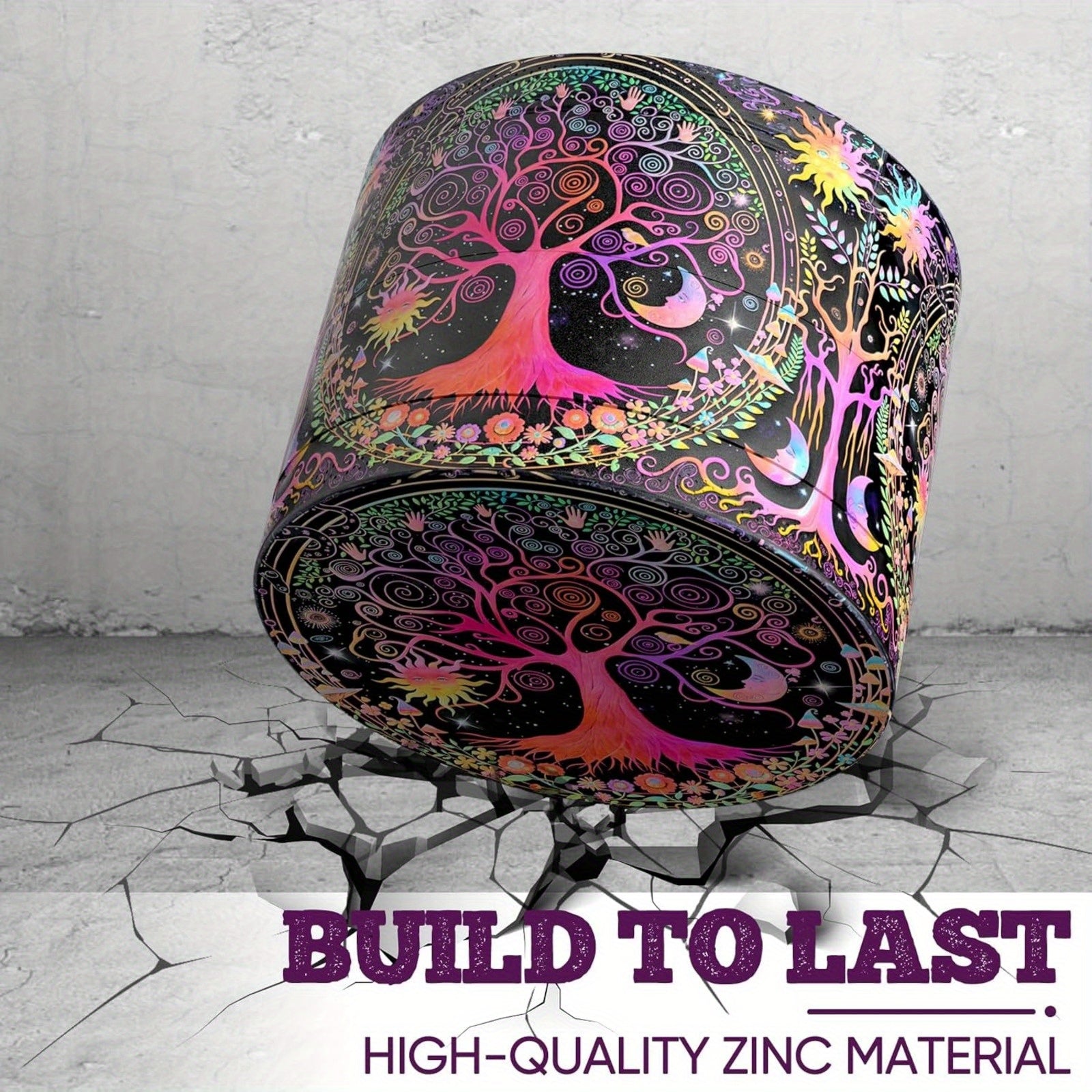 Grinder 6.35cm Métal 4 Couches Créatif Multiusage by LSDLBoutique.ch