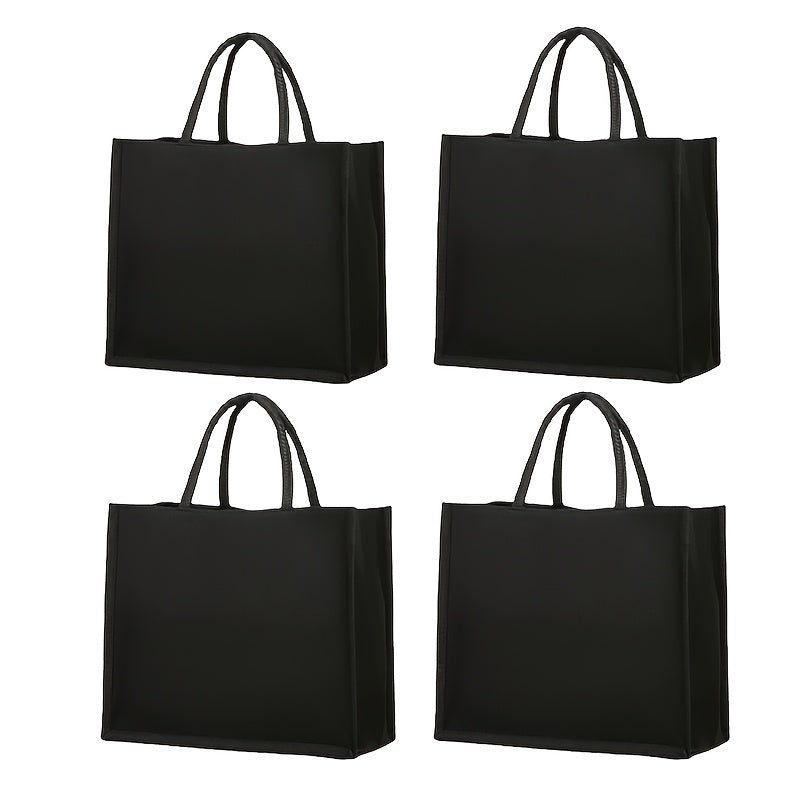 HempElegance – Sac à Main Noir en Chanvre avec Anses Fixes by LSDLBoutique.ch