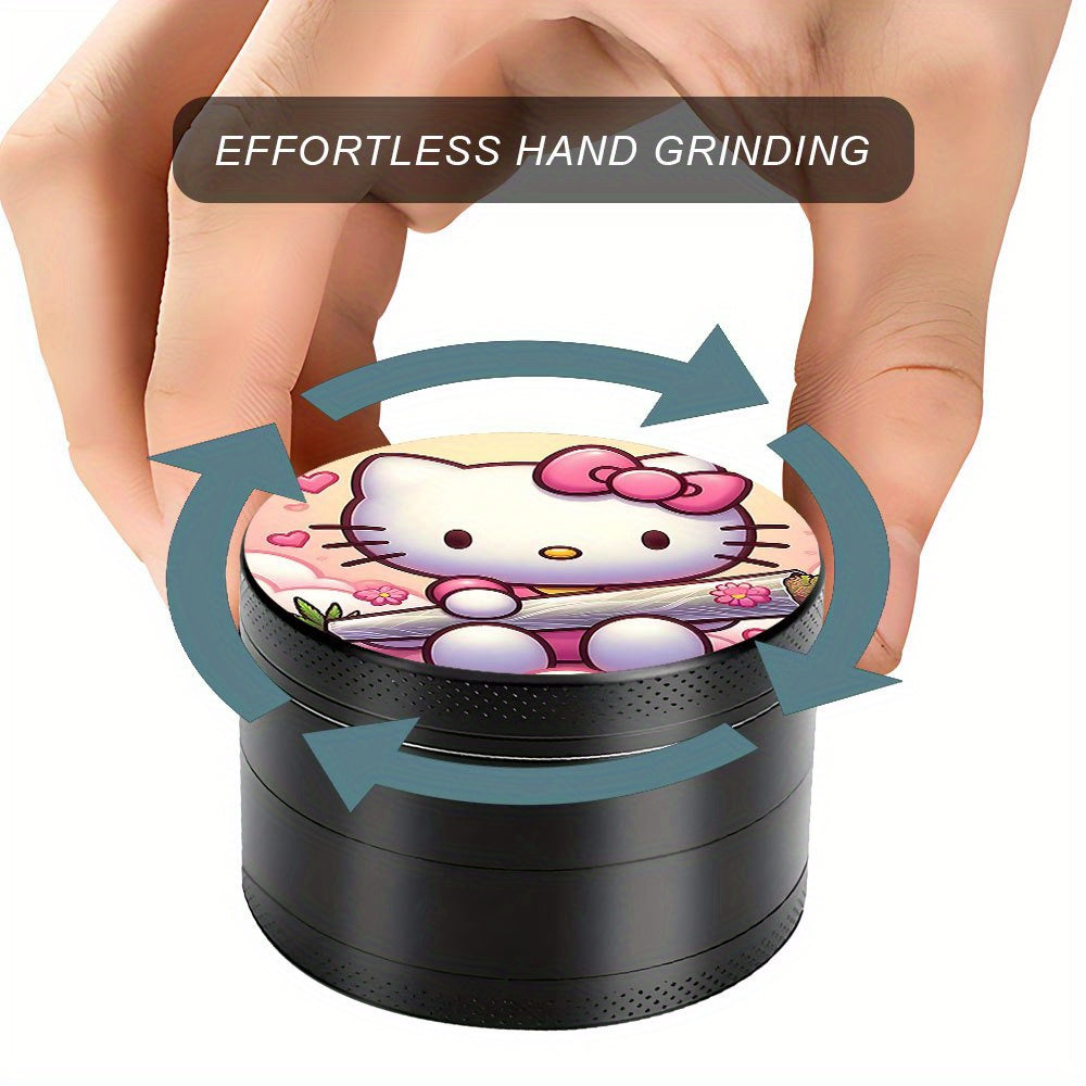 Grinder Hello Kitty 4 Couches Zinc 50/63mm Mignon by LSDLBoutique.ch