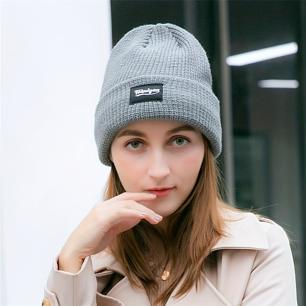 Bonnet Réfléchissant Hiver Unisexe Doublé Polaire Chaud Léger Confort Sécurité Idéal Neige by LSDLBoutique.ch