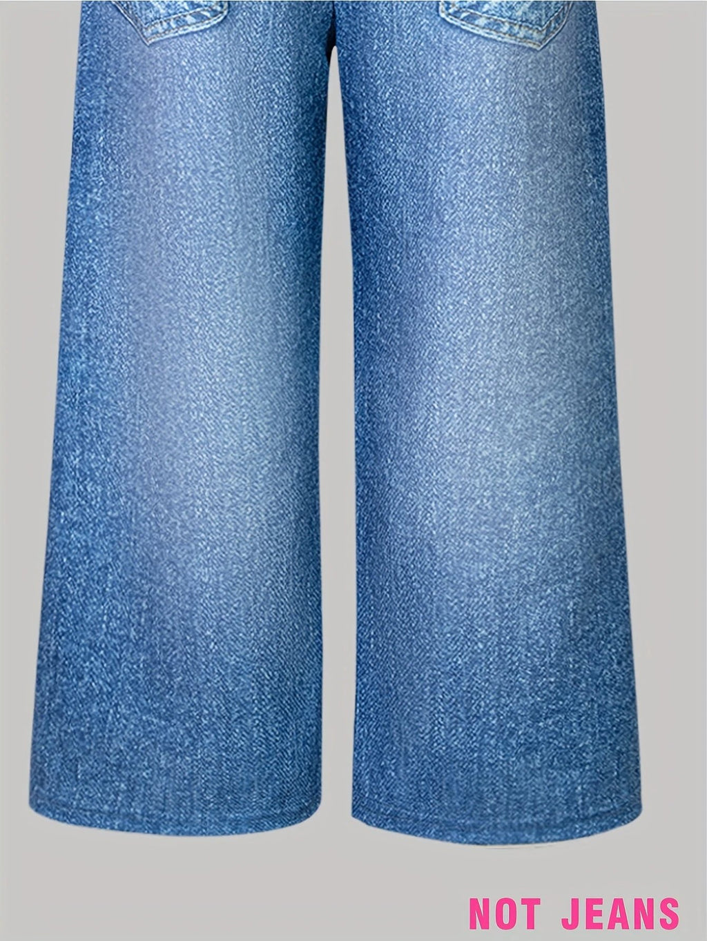 Not Jeans Pantalons Filles Longs Lot de 3 Graffiti Lettres Fleurs