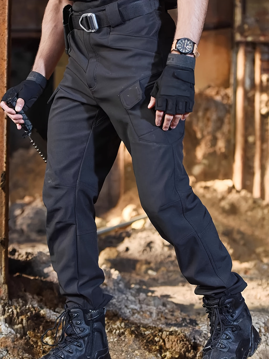 FleexPro – Pantalon de Travail Homme Hiver Doublé Polaire, Multi-Poches by LSDLBoutique.ch