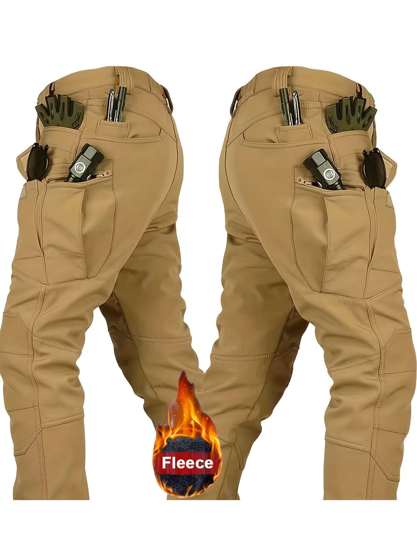 NordShield – Ensemble Homme Hiver Softshell Doublé Polaire, Veste & Pantalon by LSDLBoutique.ch