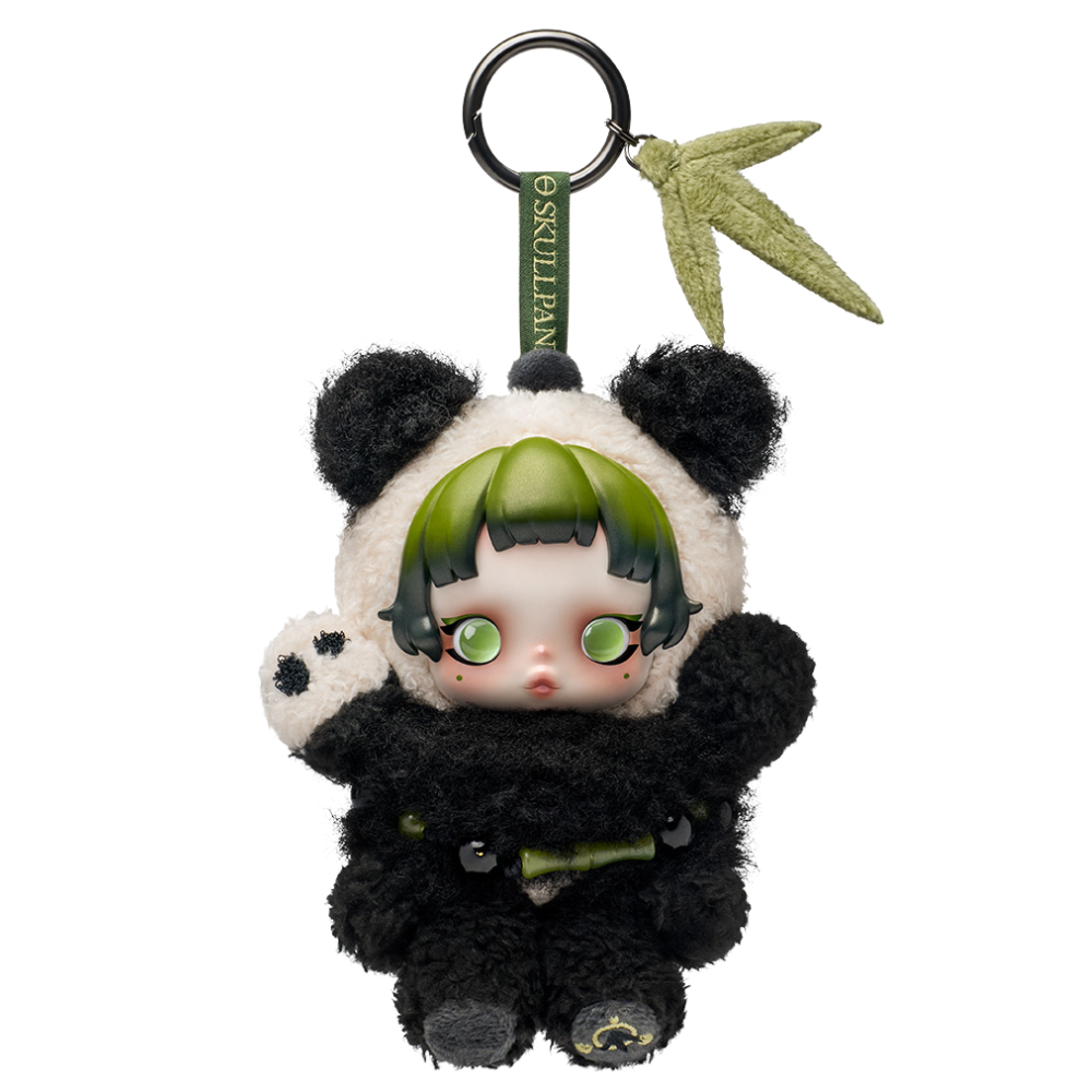POP MART SKULLPANDA Lazy Panda Plush Pendant — Limited Edition