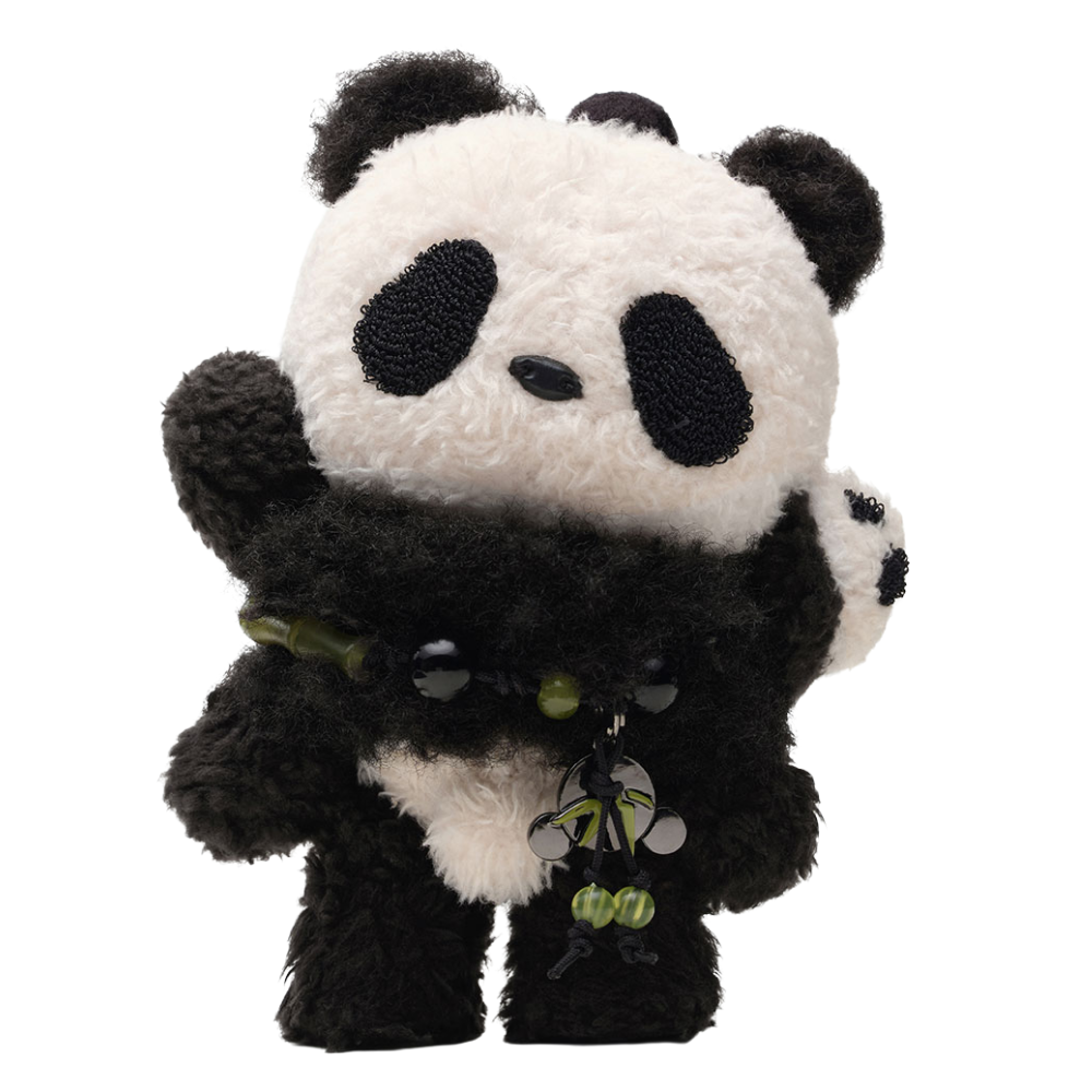 POP MART SKULLPANDA Lazy Panda Plush Pendant — Limited Edition