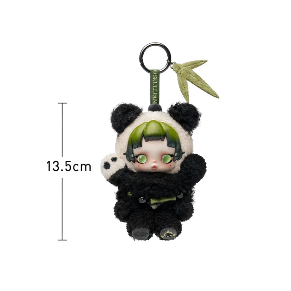 POP MART SKULLPANDA Lazy Panda Plush Pendant — Limited Edition