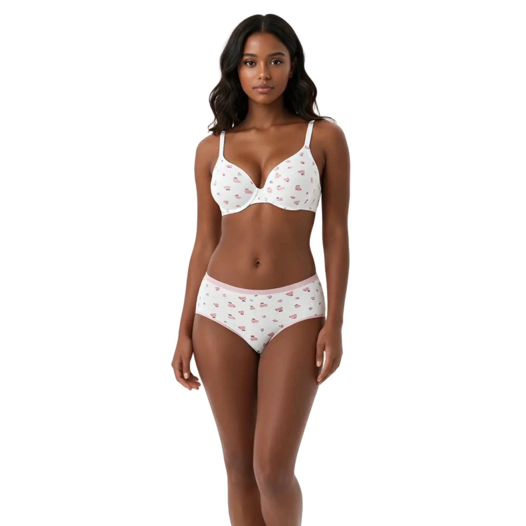 Léas Geheimnisse – Atmungsaktive Baumwollslips mit hohem Bund (8er-Pack) – Mizuki