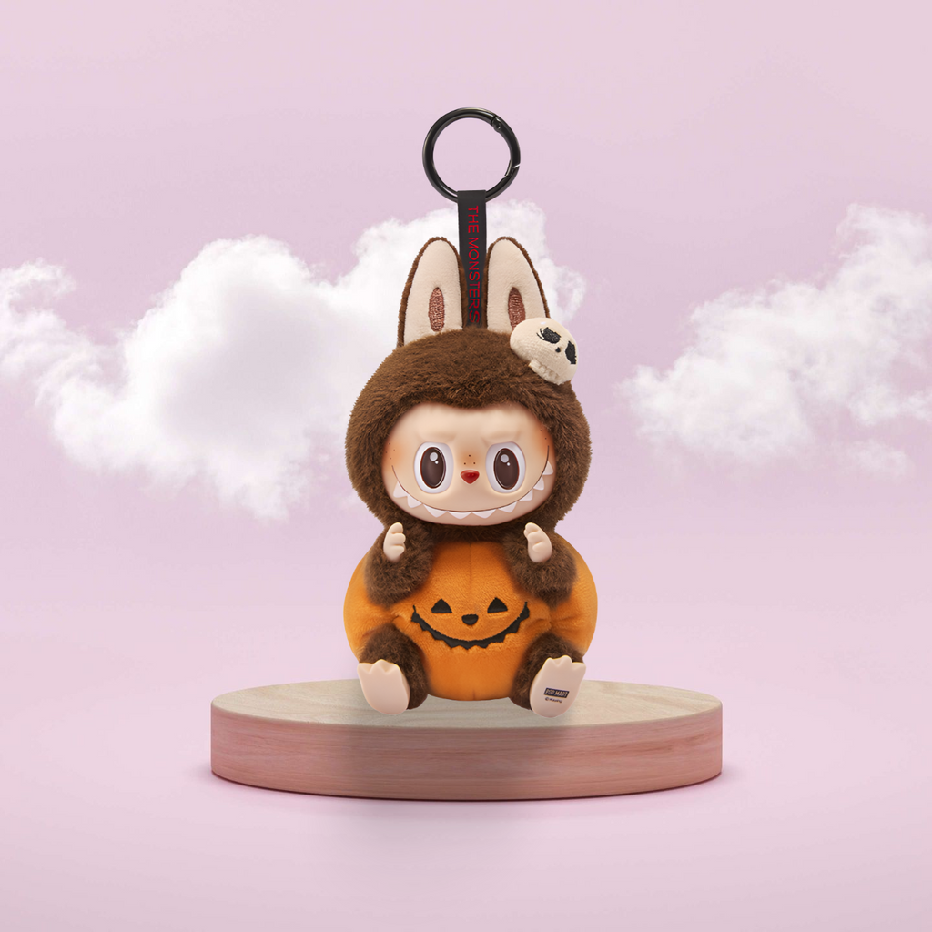 POP MART Vinyl Plush Sitting Pumpkin — Halloween Edition
