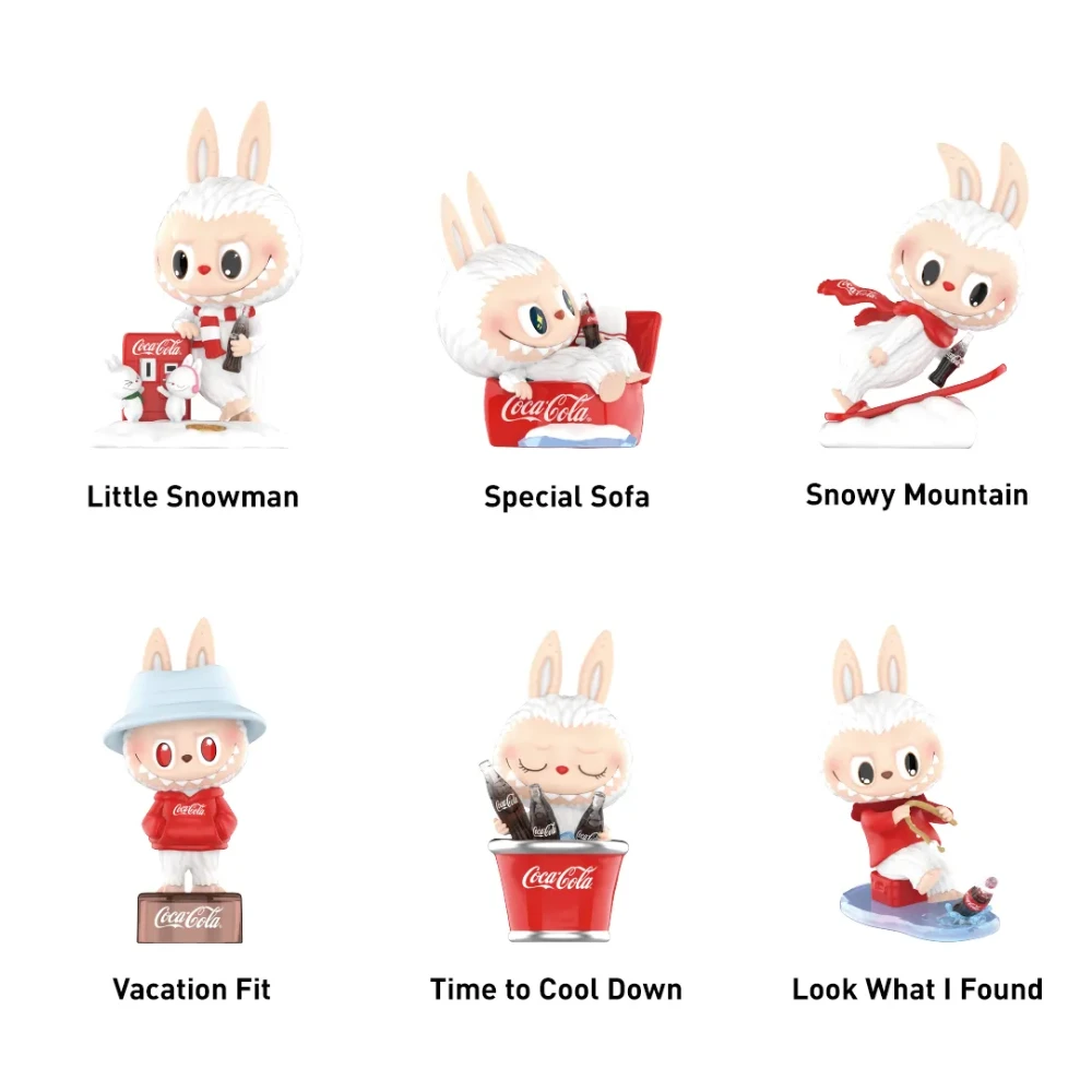 Pop Mart Figurines The Monsters Coca Cola Collection Édition Limitée Boîte Surprise by POP MART INTERNATIONAL GROUP LIMITED