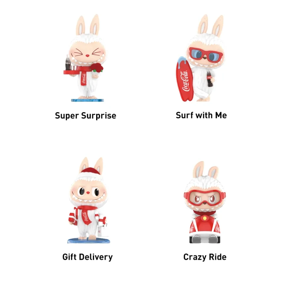 Pop Mart Figurines The Monsters Coca Cola Collection Édition Limitée Boîte Surprise by POP MART INTERNATIONAL GROUP LIMITED