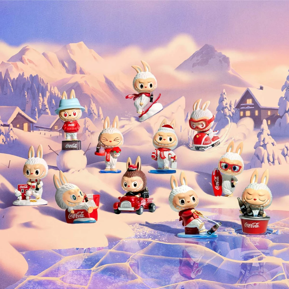 Pop Mart Figurines The Monsters Coca Cola Collection Édition Limitée Boîte Surprise by POP MART INTERNATIONAL GROUP LIMITED