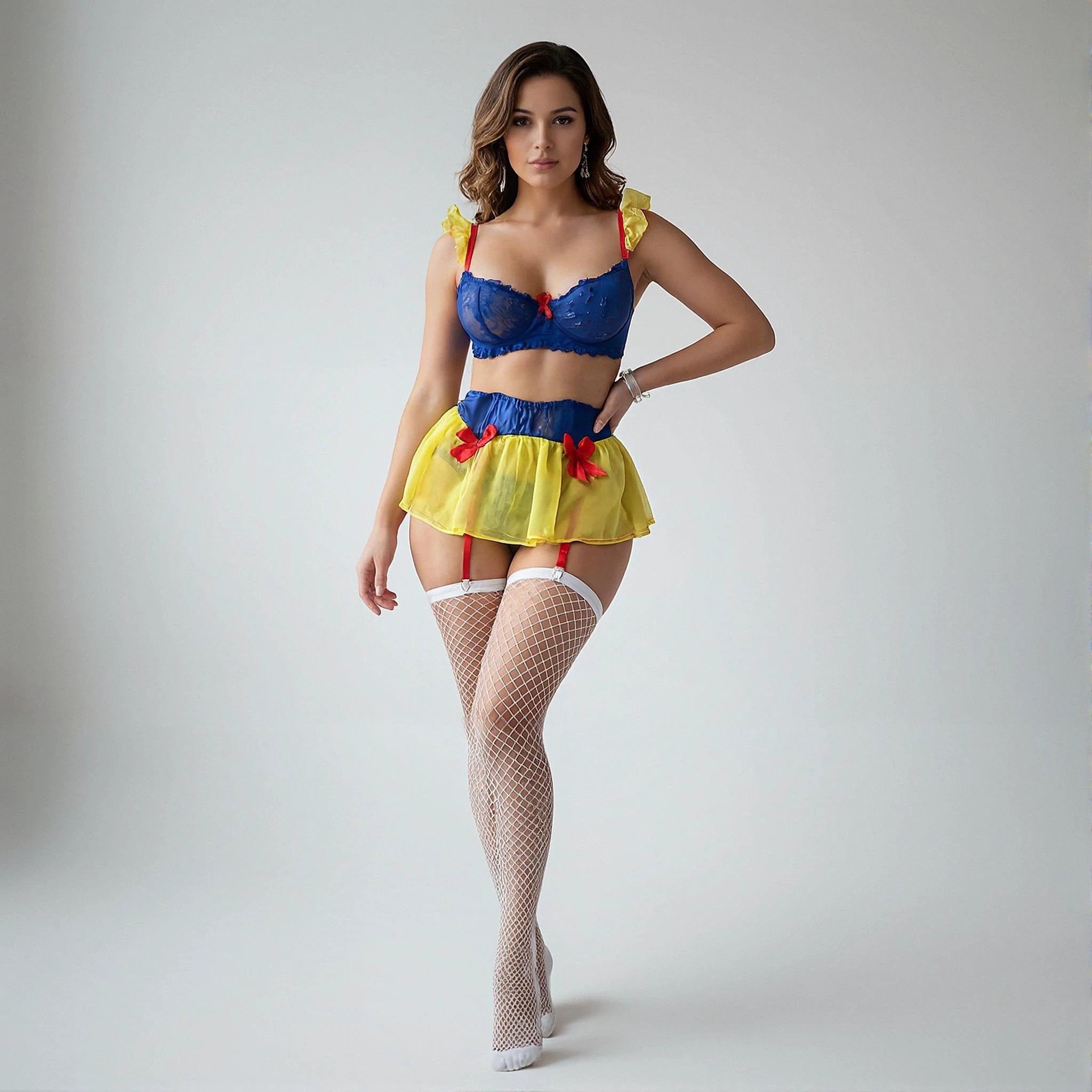 Les Secrets de Léa – Ensemble lingerie dentelle enchantée – Blanche