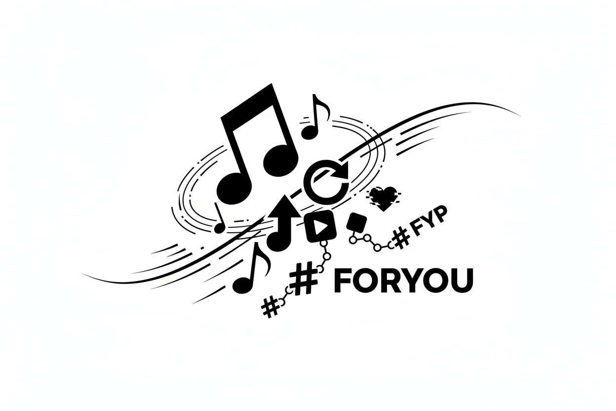 tik tok trends noir et blanc fond blanc