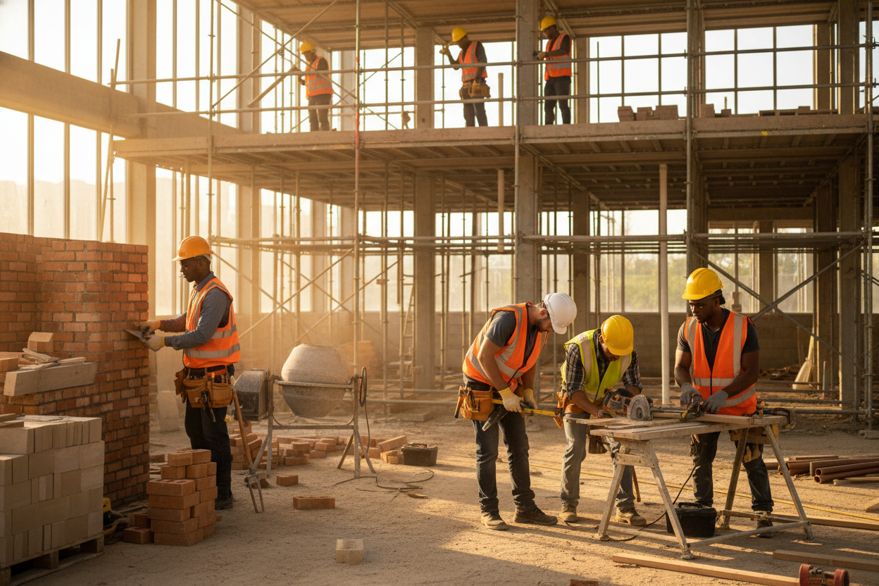 Univers construction BTP artisanat