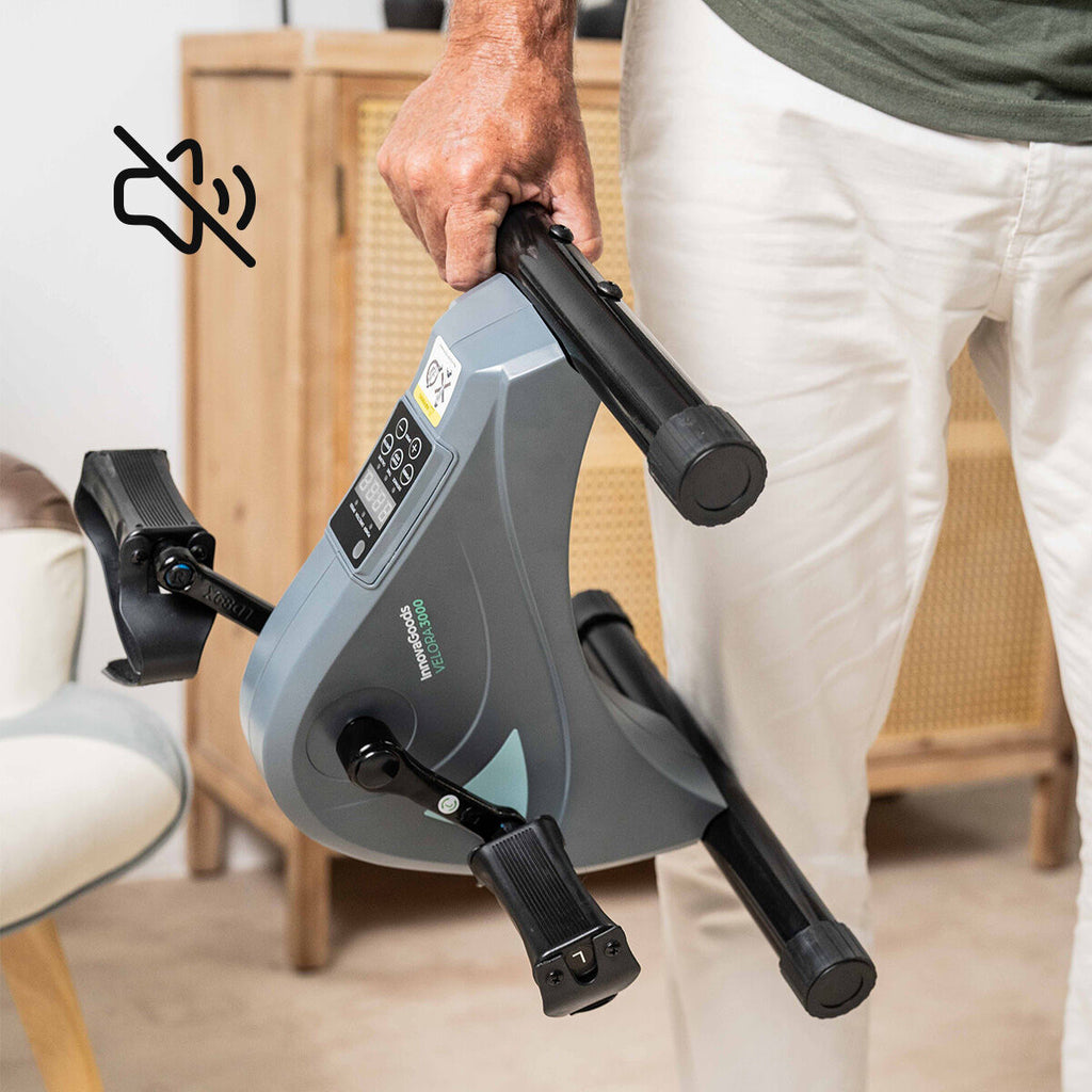Pédaleur Électrique Assisté pour Bras et Jambes avec Tapis et Télécommande Velora 3000 InnovaGoods - LSDLBoutique
